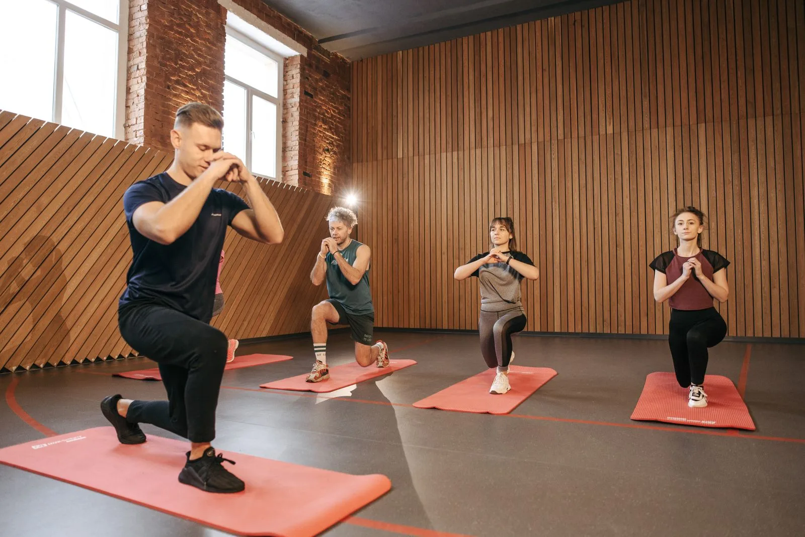 Calm studio space suitable for beginners learning at their own pace