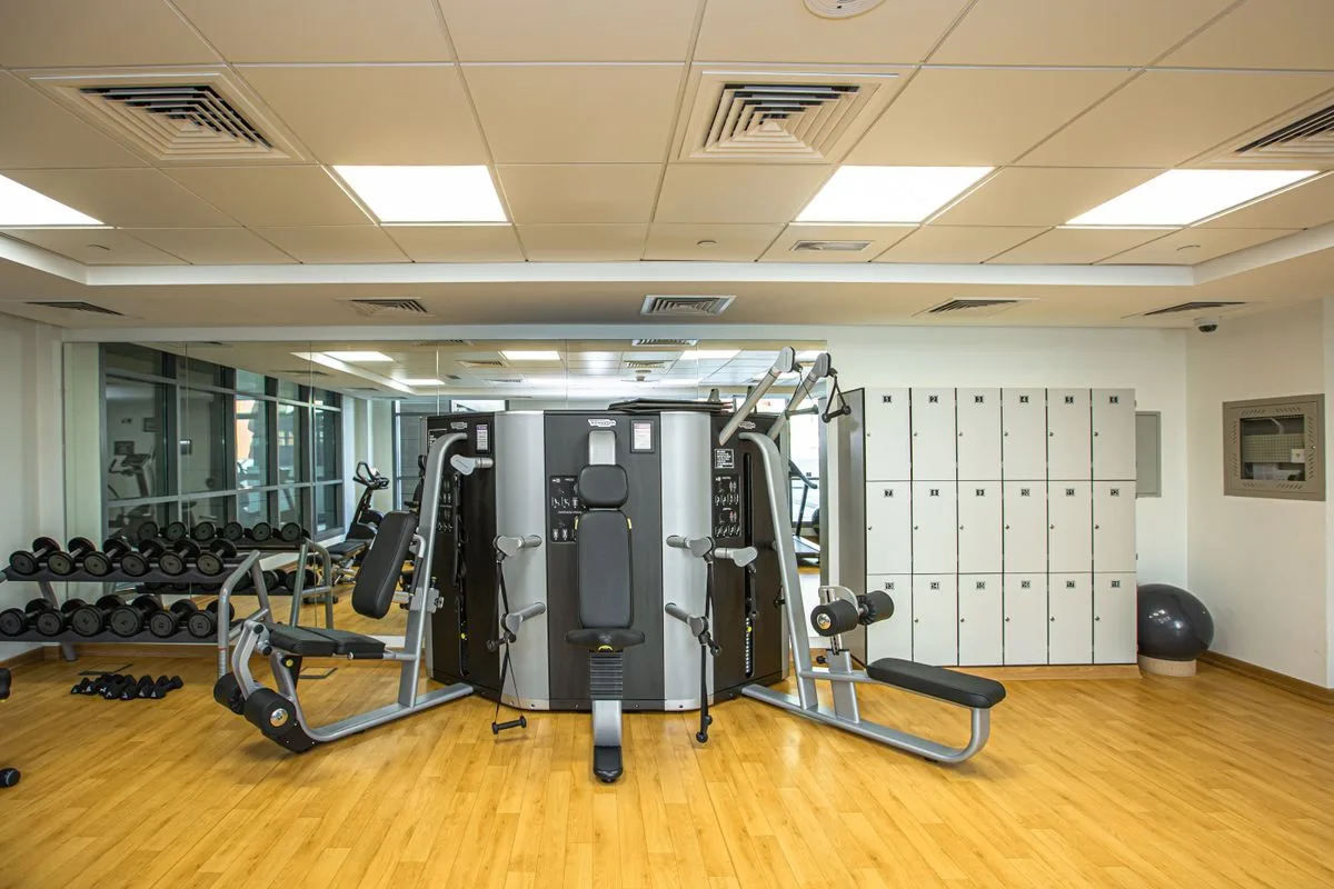 Valletta gym near bus station — spacious interior with modern Technogym equipment at Pulse Wellness Club Floriana