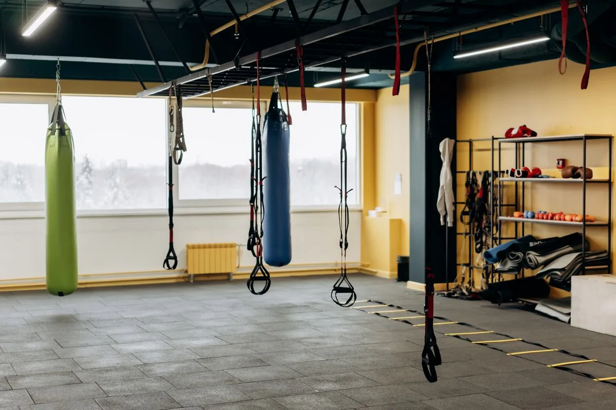 Spacious modern gym with open floor space — the only gym near Valletta City Gate Malta for expats